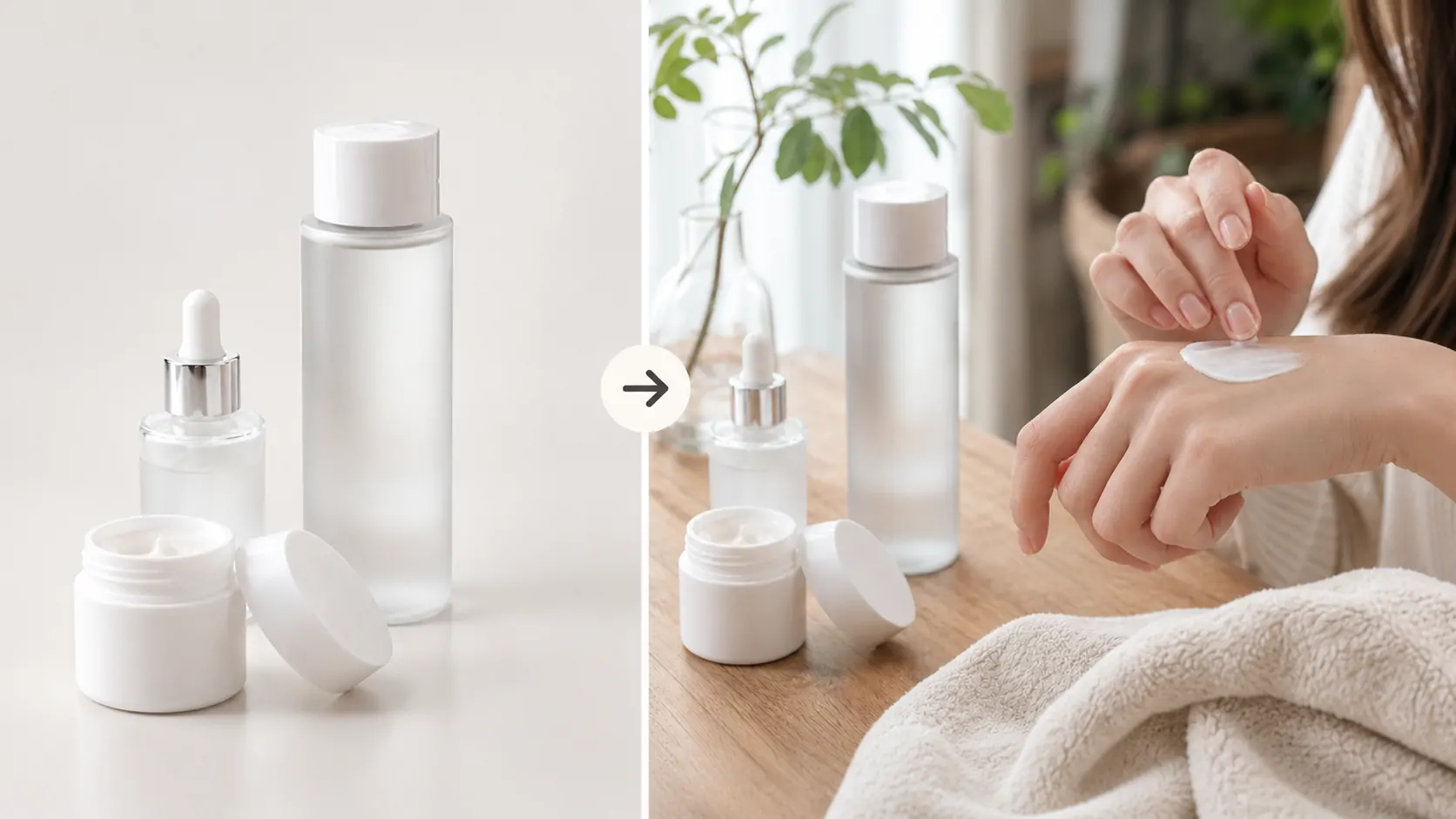 EC商品→ライフスタイルUGC写真 / 生成サンプル